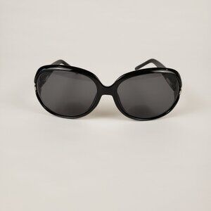 Sunglass Readers Womens Black Frame +2.50 Round Lens Style 75788-CPS025-096